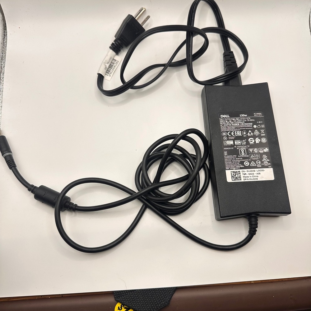 Dell 130W AC Adapter Laptop Power Supply 19.5V 6.7A LA130PM121 0VJCH5